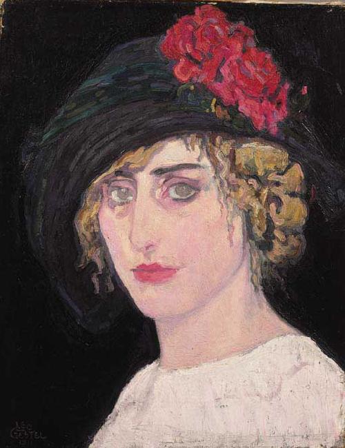 Pier Leone Ghezzi Portrait of a woman oil painting image